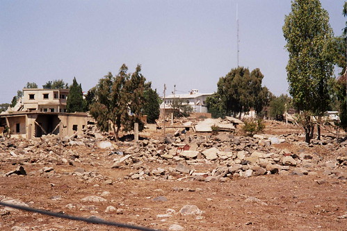 Quneitra Wreckage and the UN
