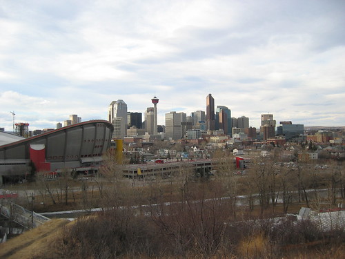 Skyline View of Calgary