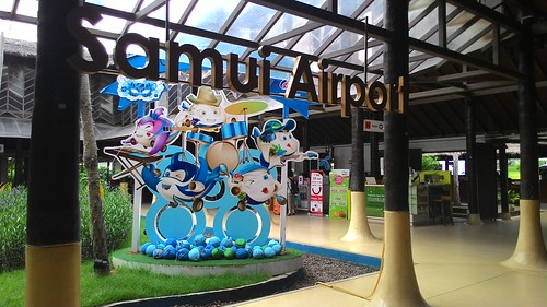 今日のサムイ島　８月１日　サムイ空港でシムカード買えます