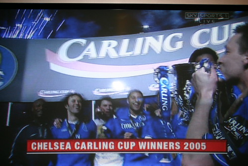 Chelsea Carling Cup Winners 2005