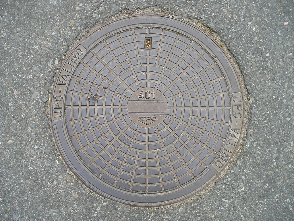 Helsinki Manhole Cover