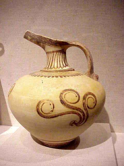 Long-beaked Jug Mycenaen 1425 BCE Ceramic