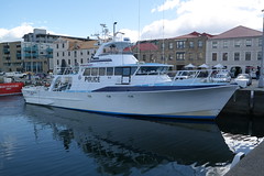 Tasmania - Police boat