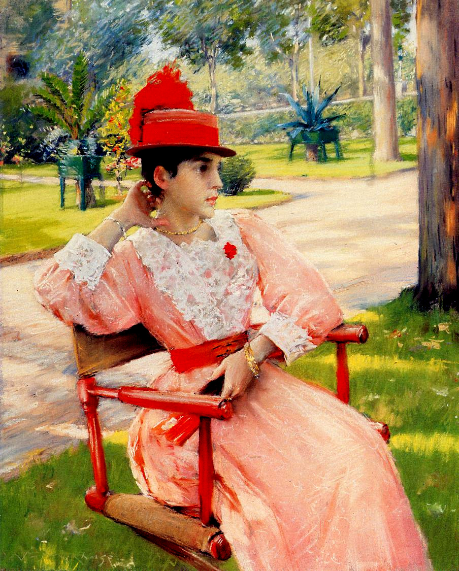 Afternoon in the Park by William Merritt Chase, c.1887
