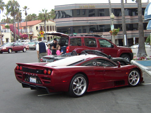 Some nice cars that we saw on the street in La Jolla California