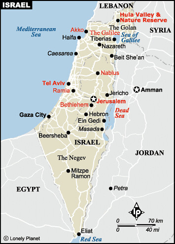 Israel: Land of the Bible; Land of Violent Struggle by trudeau
