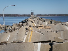 Katrina Mississippi: Puente de la autopista 90