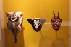 Mask display - Museo Palacio Canton, Merida, Mexico