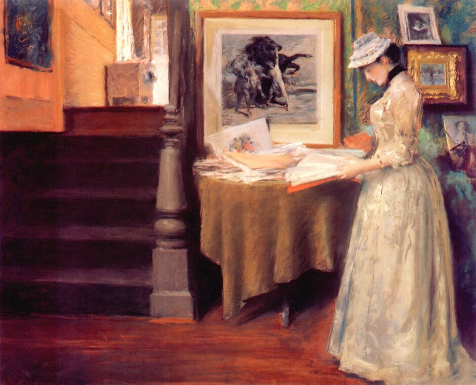 In the Studio by William Merritt Chase, 1892