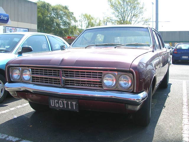 A 1968 HK Holden Premier still in reasonable condition
