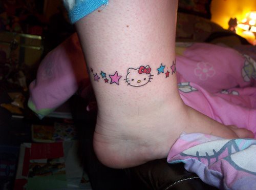 I will eventually get a bigger hello kitty tattoo but not sure when
