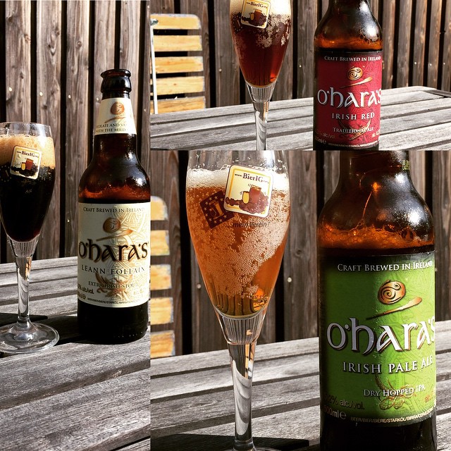 #beeroftheday: #oharas #paleale #redale and #extrastout
