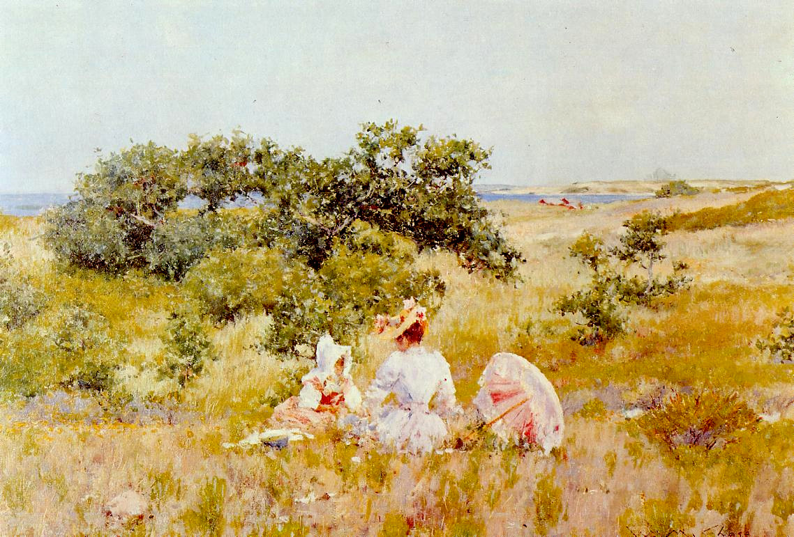 The Fairy Tale (also known as A Summer Day) by William Merritt Chase, c.1892