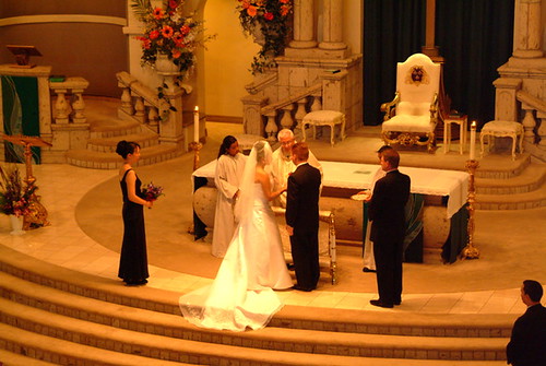 Our vows at the altar...