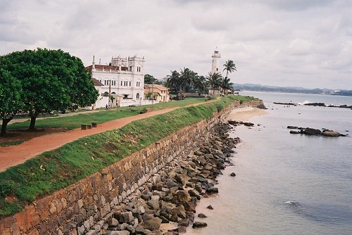 Mosque and Lighthouse, Galle, Sri Lanka