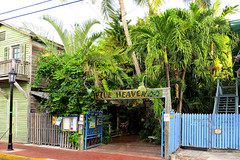 Key West trip 2014, Blue Heaven restaurant.