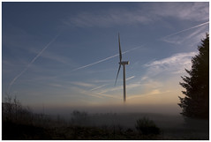 Pates Hill Area - Wind Turbines and Scenery