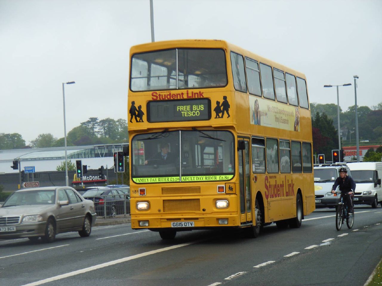 Plymouth Citybus 181 G615OTV
