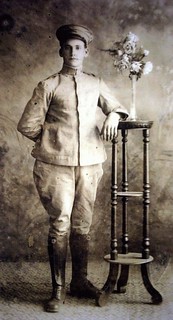 Joaquim Rolla no tiro de guerra em 1921