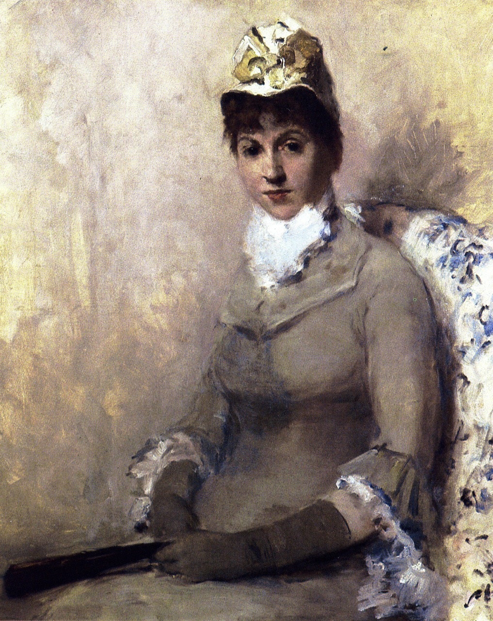 The Actress Linda Dietz Carlton by William Merritt Chase, c.1879