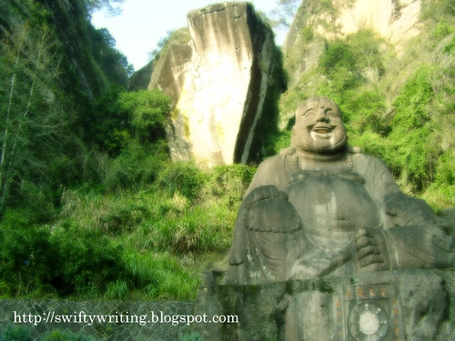 Laughing Buddha Statue At Wuyishan