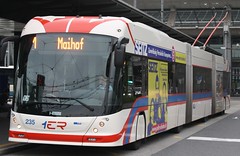 Switzerland - Road - Luzern - 3 Section Trolleybuses