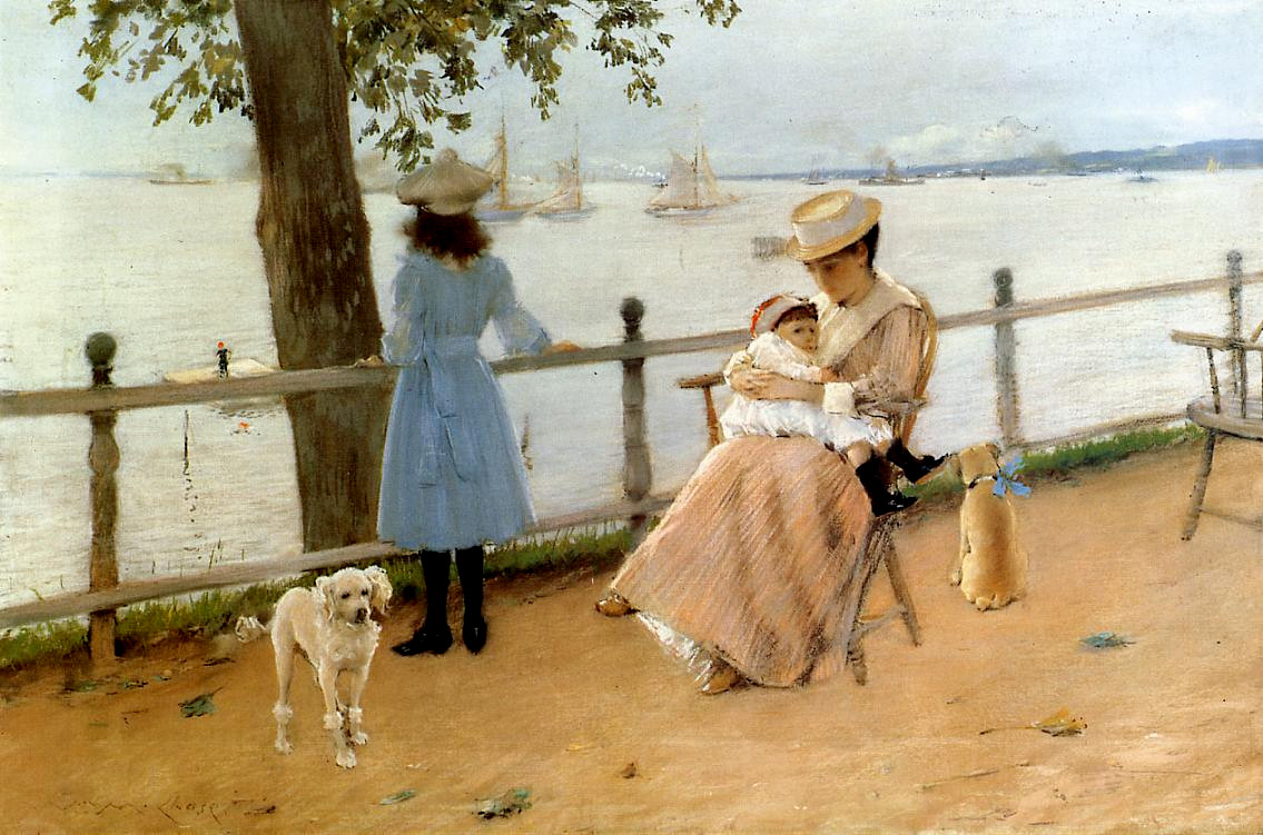 Afternoon by the Sea by William Merritt Chase, c.1888