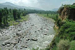 Karakoram Highway and Nanga Parbat