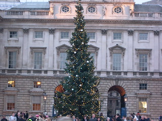 Christmas Tree Somerset House London