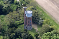 Water tower aerial images