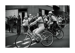 World Naked Bike Ride, London, 2015