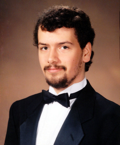 1994  - NOT Woodbridge High School - 0530 - NOT Clint's Senior 1992 pic - cropped & artifacts removed - upgraded 2010/12