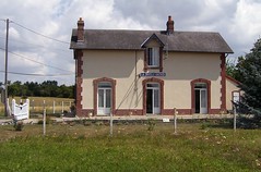 Old train station of La Chapelle-Gauthier