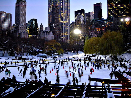 Winter at Wollman Rink, Central Park