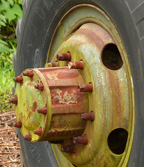 Rusty Wheel Cover