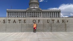Alex at Utah State Capitol