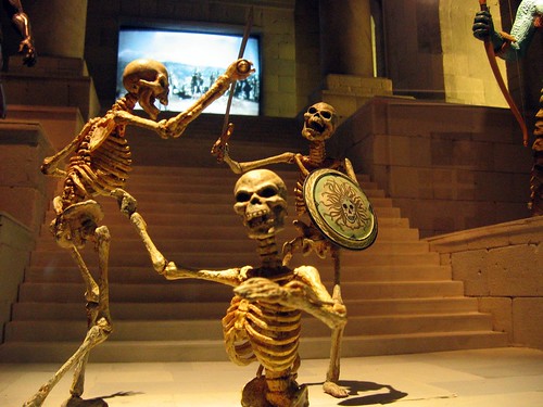 Harryhausen Skeletons by muckster