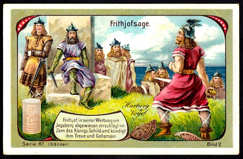 German Tradecard - The Legend of Frithjof