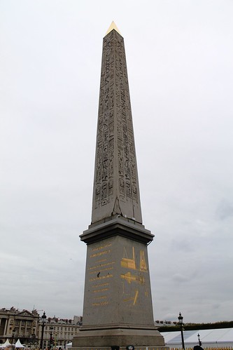 obelisk on Place de la Concorde paris