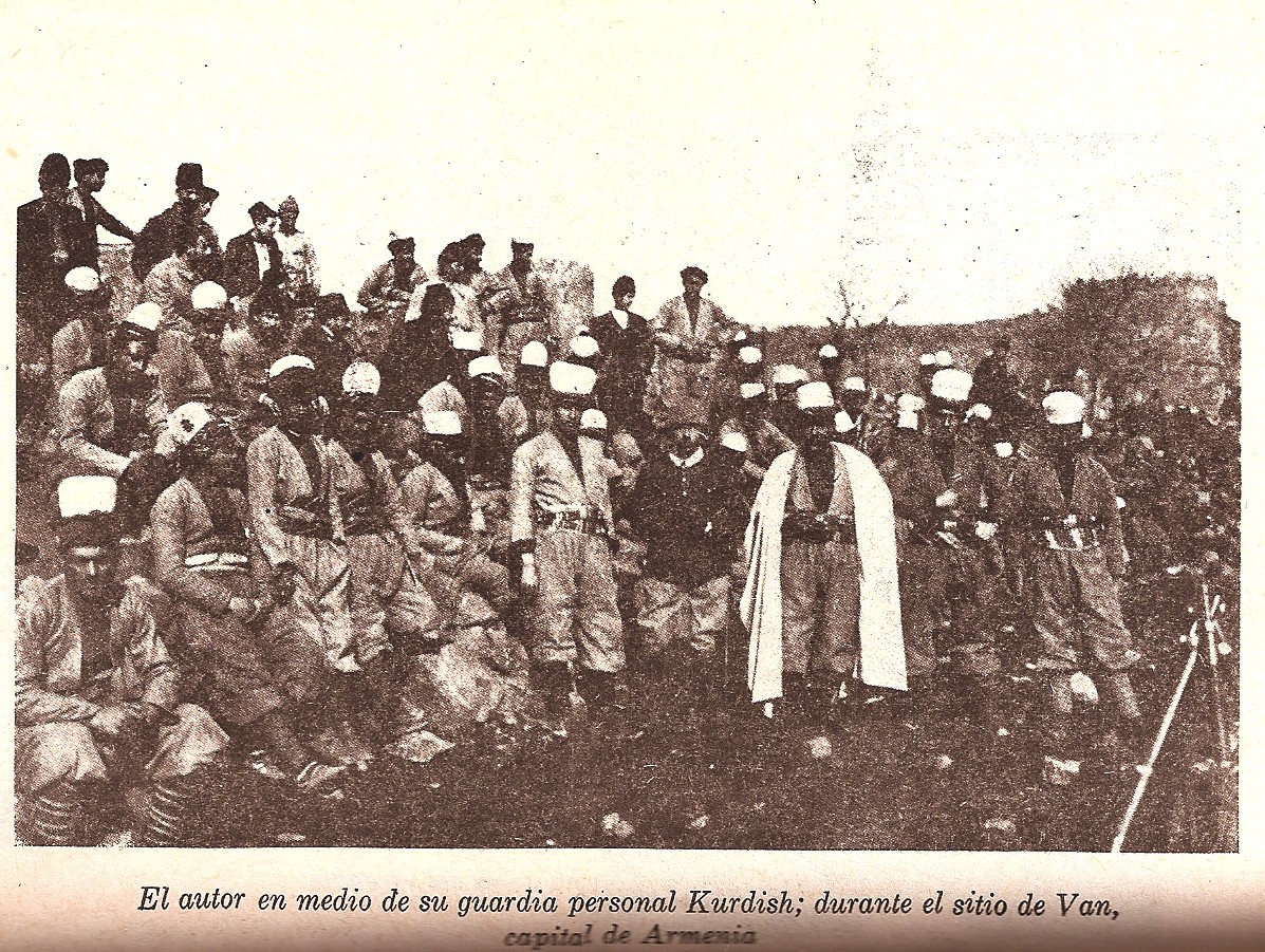 Nogales y su guardia turca durante el sitio de van