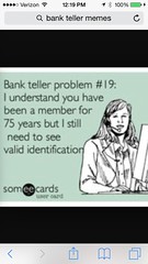 Bank Teller Meme