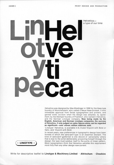 Helvetica Trade Advertising 01