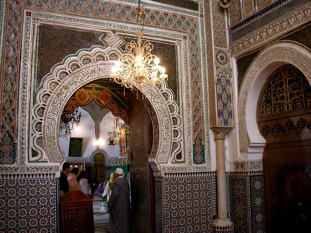 Fes - Medina - Mosque Interior 2