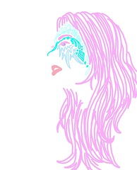 @melisssne  on Instagram  #Detail  #lineart  #drawing #vaporart #doodle #sketch  #tombow #art #model #painting #lines #moleskine #artist #toronto #phoenix #losangeles #la #ink  #abstract #abstractart  #90s #vaporwave #aesthetic #trippy #psychedelic #neon 