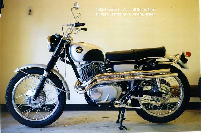 1965 Honda cl72 scrambler #7
