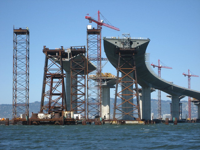 New Bay Bridge under construction
