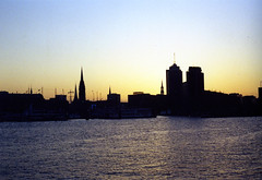 Hamburg in the morning