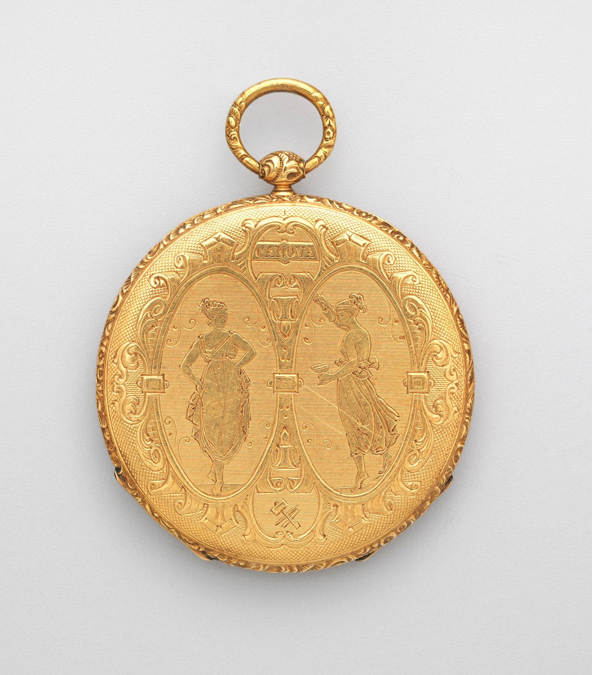 1830. Watch. Swiss, Geneva. Gold, enamel. metmuseum