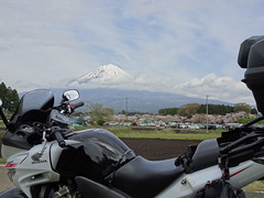 Mt.Fuji & Honda CBF600