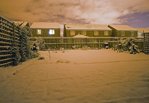 Snow, Christmas 2005 by saltwell